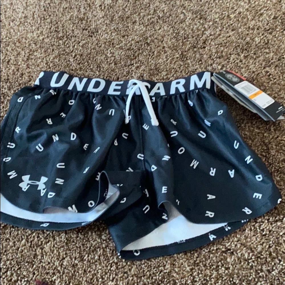 black under armor shorts